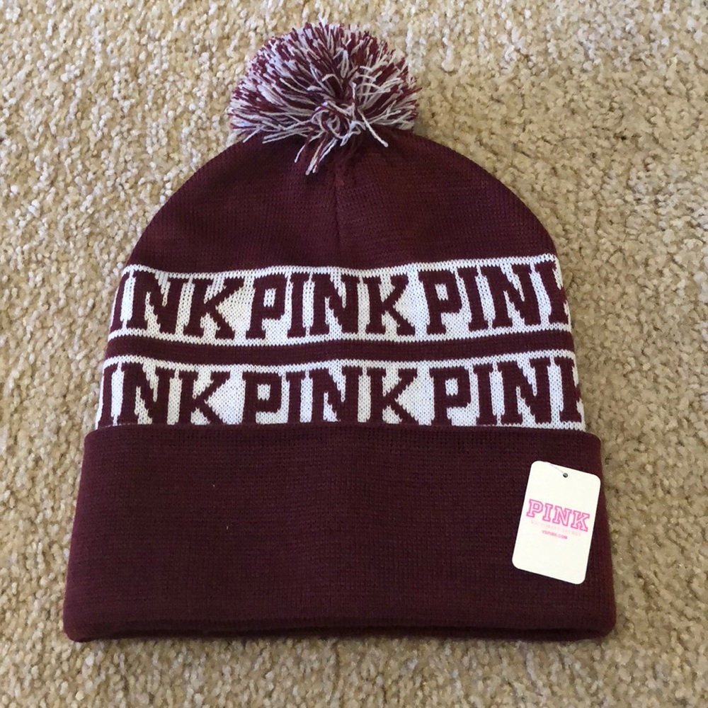 New Victoria’s Secret PINK Beanie ONE SIZE